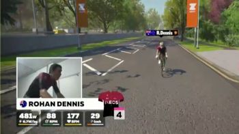 Dennis Destroys INEOS On Zwift, Again