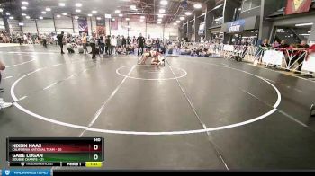 140 lbs Rd# 6- 9:00am Saturday Final Pool - Nixon Haas, California National Team vs Gabe Logan, Double Champs