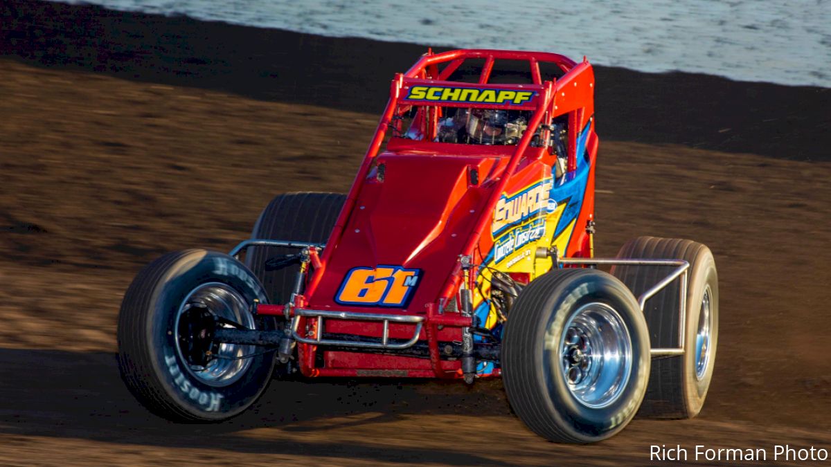 Schnapf Shot: It's a First-Time USAC Sprint Winner at Tri-State!