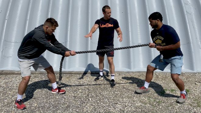 Coach Myers Wrestling S&C: No Sled? No Climbing Rope? No Problem.