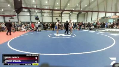 165 lbs Champ. Round 2 - Daniel Patrick, OR vs Arthur Gazarov, WA