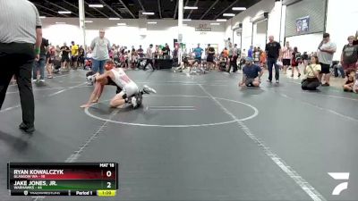 96 lbs Round 1 (8 Team) - Jake Jones, Jr., Warhawks vs Ryan Kowalczyk, Glasgow WA