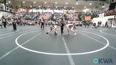 112 lbs Quarterfinal - Karver Baker, Broken Arrow Wrestling Club vs Noah Morris, Salina Wrestling Club