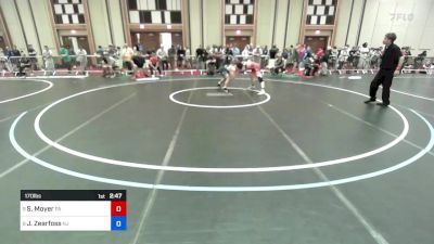 170 lbs Round Of 16 - Samuel Moyer, Pa vs Jacob Zearfoss, Nj