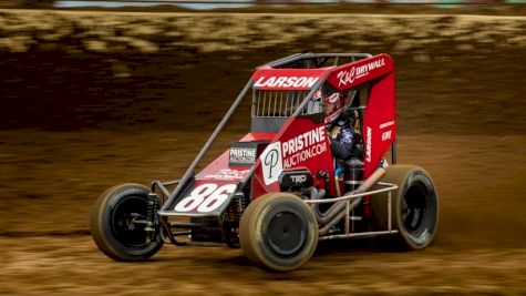 Larson Rewrites Record Books at Indiana Midget Week