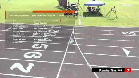 Youth Girls' 100m, Prelims 11 - Age 17-18