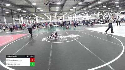 54 lbs Quarterfinal - Roki Mondragon, Ravage WC vs Philip Espinosa, Rough House