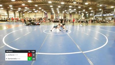 132 lbs Rr Rnd 2 - John Jurkovic, Terps Xtreme vs Anthony Santaniello, Shore Thing Surf