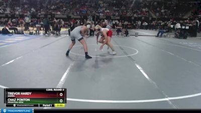 5A 152 lbs Cons. Round 3 - Chaz Ponton, Mountain View vs Trevor Hardy, Nampa