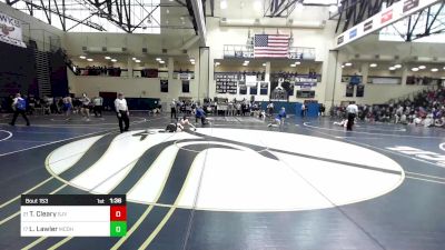 172 lbs Round Of 32 - Thomas Cleary, St. John Vianney vs Lucas Lawler, Bishop McDevitt-Harrisburg