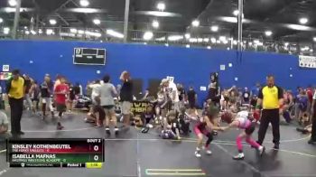 49 lbs Round 1 (6 Team) - Kinsley Kothenbeutel, The Funky Singlets vs Isabella Mafnas, Hastings Wrestling Academy
