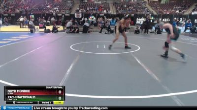 5A 113 lbs Quarterfinal - Zach MacDonald, Lake City vs Noyd Monroe, Kuna