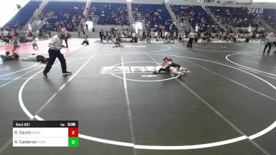 62 lbs Quarterfinal - Ryder Devlin, Shootbox WC vs Reed Calderon, Fearless WC