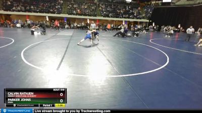 95 lbs Champ. Round 2 - Parker Johns, Iowa vs Calvin Rathjen, Sebolt Wrestling Academy