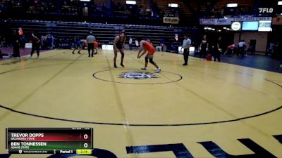 197 lbs Semifinal - Ben Tonnessen, Adams State vs Trevor Dopps, Oklahoma State