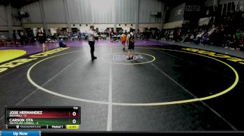 113 lbs Quarters & 1st Wb (16 Team) - Carson Ota, Southlake Carroll vs Jose Hernandez, Rockwall