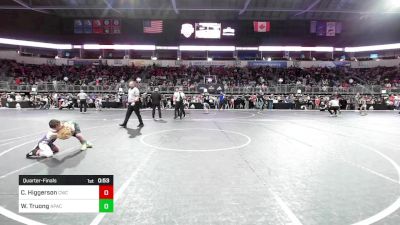 72 lbs Quarterfinal - Cole Higgerson, CWC-collinsville vs Wyatt Truong, Apache Wrestling Club