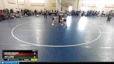 88 lbs Quarterfinal - Kolter Nielsen, Box Elder Stingers vs Witt Ford, Elite Wrestling