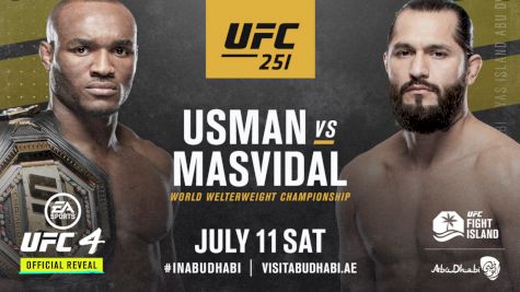 Kamaru Usman vs Jorge Masvidal Is Officially Happening