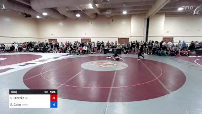 60 kg Rnd Of 64 - Steele Diercks, Big Game Wrestling Club vs Emanuel Cater, Washington