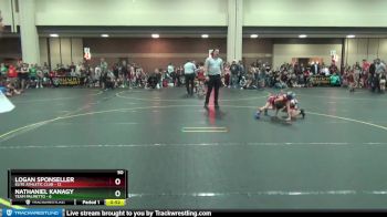 50 lbs Round 1 (6 Team) - Logan Sponseller, Elite Athletic Club vs Nathaniel Kanagy, Team Palmetto