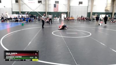 125 lbs Finals (2 Team) - Paul Garcia, Sioux Falls vs Dominick Castro, CSU-Pueblo