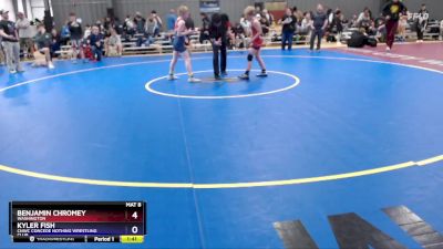 92 lbs 3rd Place Match - Benjamin Chromey, Washington vs Kyler Fish, CNWC Concede Nothing Wrestling Club