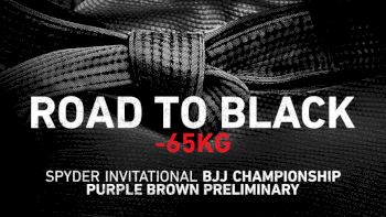 Spyder BJJ -65kg Road to Black