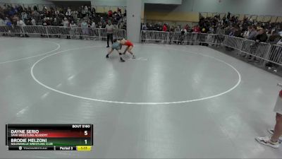 120 lbs Champ. Round 2 - Brody Lybarger, Oregon vs Reign Creech, BullTrained Wrestling