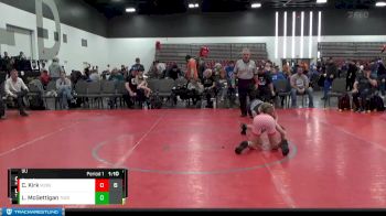 90 lbs Round 1 (8 Team) - Liam McGettigan, Team 922 (OH-PA) vs Caleb Kirk, M2 RED (PA)