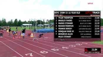 2018 AAU Club Nationals Highlight: 17-18yo Semira Killebrew 23.95 200m