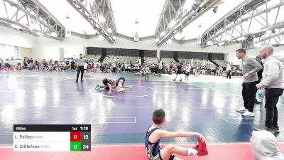 85 lbs Rr Rnd 1 - Luca Pallies, Kingsway K-6 vs Cal DiStefano, Shore Thing WC