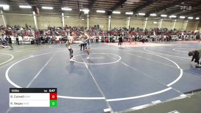 120 lbs Consi Of 8 #2 - Brode Colwell, Eastmark vs Riley Begay, SheepCamp WC