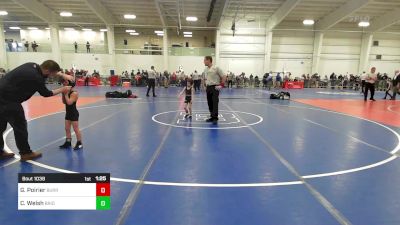 44 lbs Round Of 16 - Geoffrey Poirier, Burrillville Lightening WC vs Colby Welsh, Bridgewater-Raynham