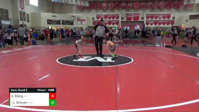 50 lbs Cons. Round 2 - Leo Strauss, No Nonsense Wrestling vs Leo Stang, ROCORI