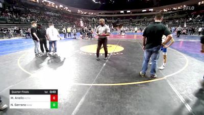 65 lbs Quarterfinal - Michael Anello, Ruthless WC vs Nico Serrano, Nhwc