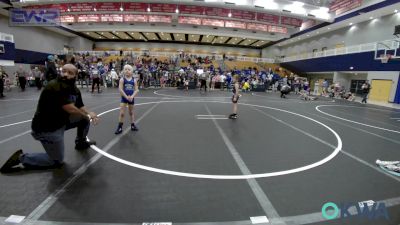 55 lbs Quarterfinal - Lane Jager, Carl Albert vs Olin Sweeney, Noble Takedown Club