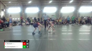 84 lbs Round 2 - Dawson McGrath, PA Alliance Black vs Mike Christophore, Virginia Patriots