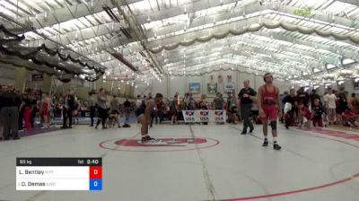 65 kg Round Of 16 - LJ Bentley, Pittsburgh vs Dominick Demas, OklahomaRTC