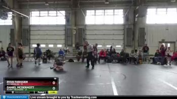 76 lbs Finals (2 Team) - Ryan Farissier, All American vs Daniel McDermott, NCWAY Crusaders