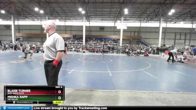 190 lbs Champ. Round 2 - Blaise Turner, East Idaho Elite vs Mishka Rapp, Tri-Valley