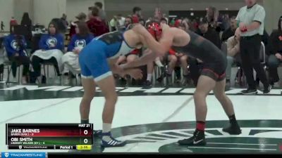 133 lbs Semis (4 Team) - Obi Smith, Lindsey Wilson (Ky.) vs Jake Barnes, Baker (Kan.)