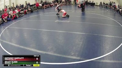 85 lbs Round 3 (6 Team) - Anthony Shifflett, Nebraska Red vs Brady Elder, Kentucky