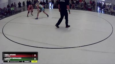 135 lbs Quarterfinal - Landon Bernasek, Nebraska vs Treu Atkins, Nebraska