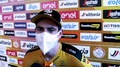 Van Aert Breaks Down Hot, Aggressive MSR