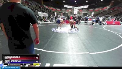 220 lbs Round 2 (16 Team) - Jacob Robledo, KCWA vs Kevin Cardenas, OCWA