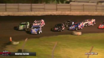 Feature Replay | IMCA Modifieds at Kossuth County Fair Race