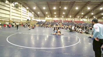 265 lbs Round 1 (4 Team) - Caleb Cefalo, Utah Black vs Andrew Avila, Idaho 2