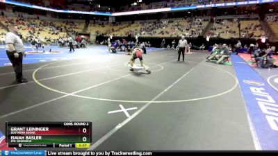 126 Class 2 lbs Cons. Round 2 - Isaiah Basler, Ste. Genevieve vs Grant Leininger, Southern Boone