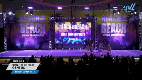 Titan Elite All Stars - Genesis [2024 L3 Junior - D2 - A Day 2] 2024 ACDA Reach the Beach Cheer Grand Nationals